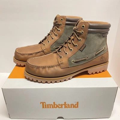 Timberland x American Eagle Oakwell Leather Mid Boots Brown Nubuck Men Size 12 - Image 1 of 4