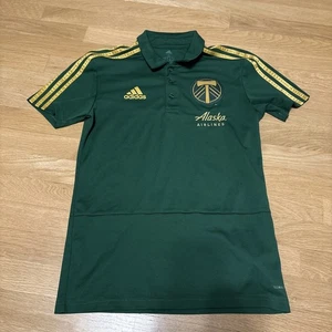 Portland Timbers Adidas Alaska Airlines MLS Soccer Jersey Men’s Small 2017 Shirt - Picture 1 of 13