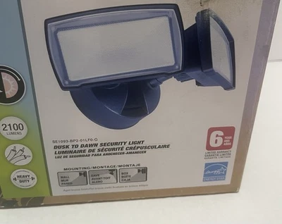 Good Earth Lighting LED Motion Activated Security Light 2100 Lumens - Image 1 of 4