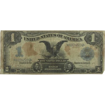 1899 $1 Large Size Silver Certificate Note VG Very Good SKU:CPC0530 - Image 1 of 4
