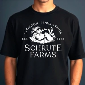 Schrute Farms T-Shirt Tee lustig The US Office Dwight Beets Michael Scott Erwachsene - Bild 1 von 7
