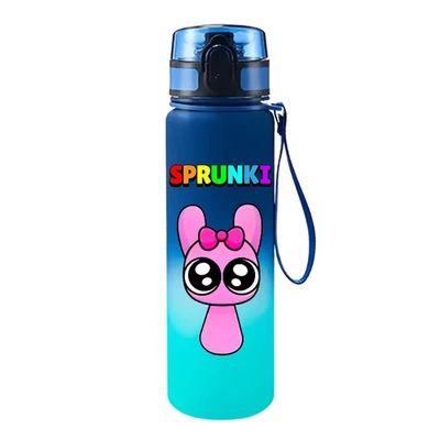 Botella de agua deportiva Sprunki 650 ml portátil fitness botella hervidor de agua, regalo útil Foto 1 de 4