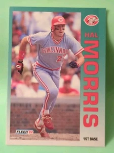 Fleer 1992 - Hal Morris #412 - Cincinnati Reds - Imagen 1 de 2