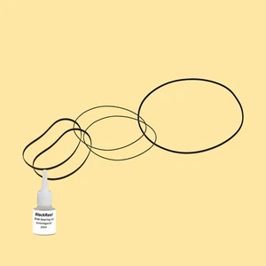 Riemen Öl = Kit 5 für Sony MHC-V 7770 AV Tape Deck Compact System - Picture 1 of 5