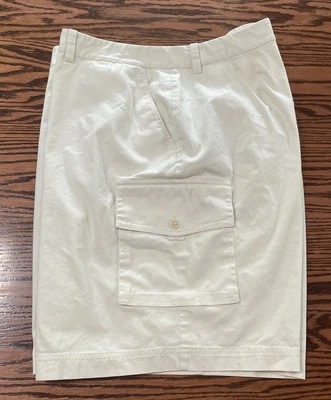 Pantalones Cortos Carga LAUREN RALPH LAUREN Crema Elastizados Talla 20W Mezcla de Algodón Foto 1 de 4