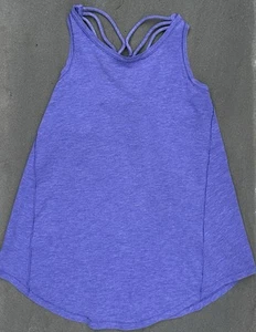 Ivivva by Lululemon Girls Tank Top Size 8 Strappy Back Loose Fit - Picture 1 of 3