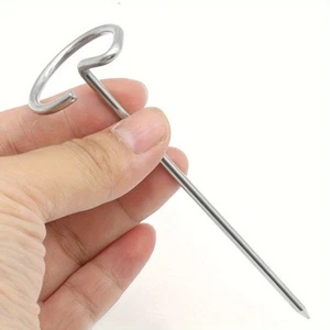 30pcs Oven Stainless Steel Barbecue Skewers Grilling Needle  Outdoor Tools - Picture 1 of 12