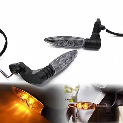 Luces indicadoras de señal de giro LED para BMW R1200GS/R F800GS F800GT S1000RR HP2 Foto 1 de 4