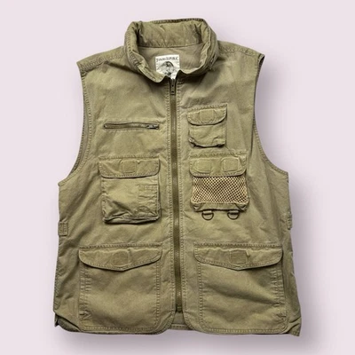 Chaleco de pesca táctico utilitario vintage Banana Republic Safari Gear años 90 talla L para hombre Foto 1 de 4