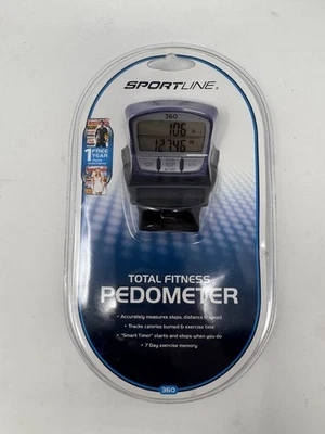 Sportline Total Fitness Pedometer 360 New Sealed - Image 1 of 2