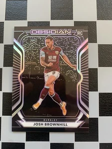 2020-21 Panini Obsidian RC Josh Brownhill Electric Etch Purple /75 Burnley - Bild 1 von 2