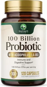 Probiotics for Digestive Health, 100 Billion CFU for Women's Vaginal pH & Daily - Picture 1 of 27