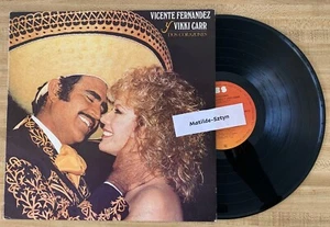 VICENTE FERNANDEZ - VIKKI CARR Dos Corazones CBS MEXICO LP Latin rancheras - Imagen 1 de 6