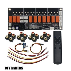 MZTRS Audio Source Switcher Audio Source Selector RC 6-Way Input 2-Way Output - Picture 1 of 7