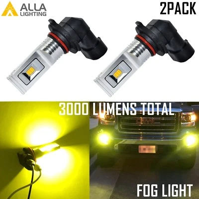 Alla Lighting LED Driving Fog Light Bulb Replacement Lamp Bright Golden Yellow - Image 1 of 4