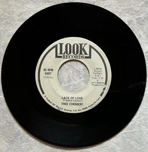 Thee Checkers - Please Don't Go / Lack Of Love - 1968- RARE PROMO 45 RPM - Picture 1 of 2