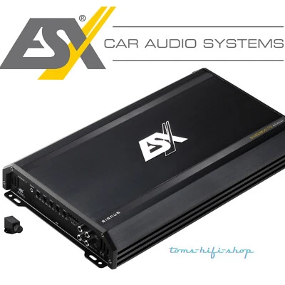ESX SXE-2800.1D digitaler 1-Kanal Verstärker 2800 Watt Subwoofer Endstufe Signum - Bild 1 von 2