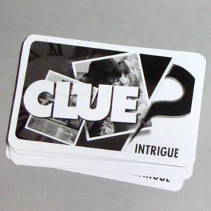 CLUE DISCOVER THE SECRETS INTRIGUE CARDS REPLACEMENT PARTS PIECES HASBRO 2008 - Foto 1 di 1