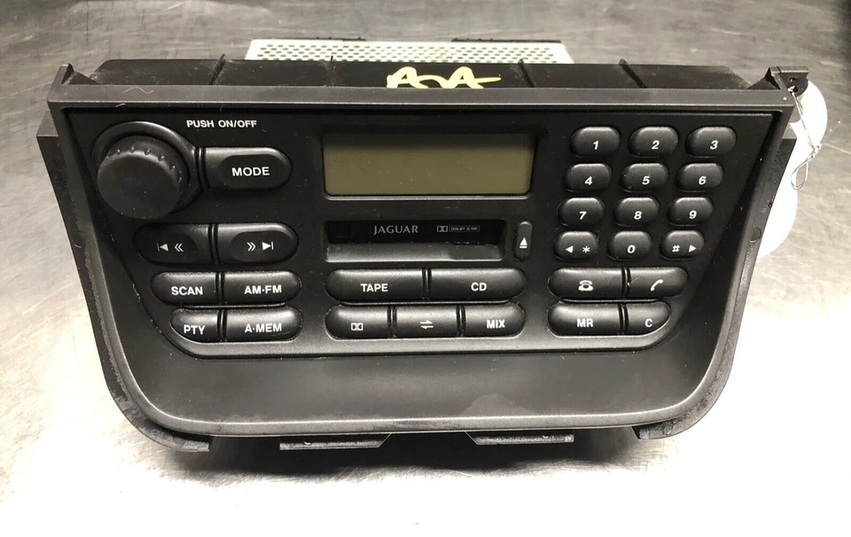 1998 1999 Jaguar XJ8 Am Fm Cassette Radio Stereo Receiver Oem - Image 1 of 4