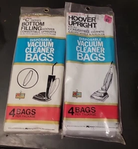 2 Designed To Fit Hoover Upright Convertible Cleaners Vacuum Bags 4 Pack Kmart - Picture 1 of 7