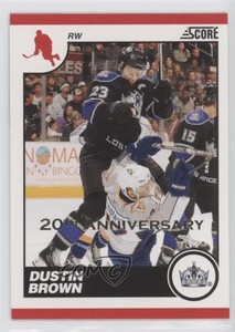 2010-11 Score 20th Anniversary Dustin Brown #233