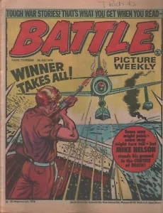BATTLE PICTURE WEEKLY comic  - 24 July 1976 - Picture 1 of 1