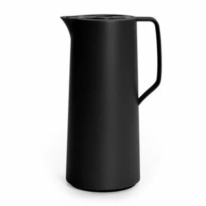 EMSA Motiva Isolierkanne Kaffee Kanne Edelstahl Glas-Isolierkolben Schwarz 1 L - Bild 1 von 10