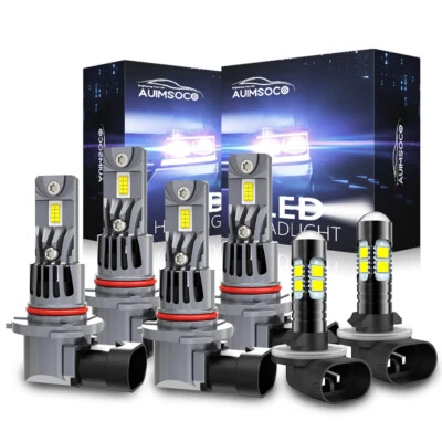 Kit de bombillas LED blancas altas/bajas + antiniebla para Freightliner M2 106 2011-2017 Foto 1 de 4