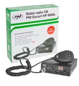 CB-Funkgerät PNI Escort HP 8000L ASQ 12V 4W AM FM UK EU - GEBRAUCHT - Bild 1 von 4