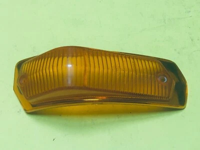 Opel Rekord P2 Hella Left Amber Turn Signal lens Blinkerglas Links Genuine NOS - Image 1 of 3