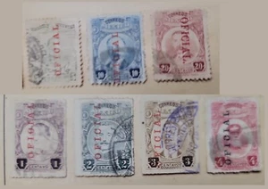 EL)1918 MEXICO, FROM THE SERIES 1917-20 WITH OFFICIAL SURCHARGE IN RED-IGNACIO Z - Picture 1 of 1