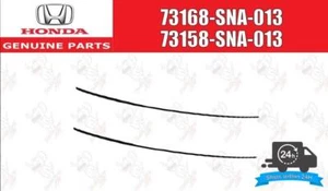 HONDA CIVIC Molding L&R Drip Side Set 73168-SNA-013 73158-SNA-013 OEM Genuine - Picture 1 of 13