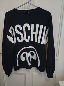 Moschino Teens Pullover Alter 14 Jahre schwarz mit Logo sehr guter Zustand - Bild 1 von 9