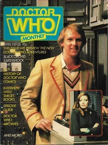 Doctor Who Magazine No.63 BLACK ORCHID, EARTHSHOCK, TIME FLIGHT PETER DAVISON - Picture 1 of 1