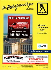 YELLOW PAGES GREATER OKLAHOMA CITY NOVEMBER 2023 ATT NEW - Picture 1 of 2