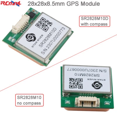 SR2828M10 280 GPS Glonass Receiver Module 28x28x8.5mm for Arduino Flight Control - Image 1 of 4