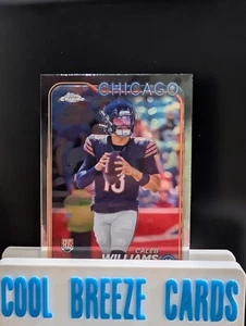 2024 Topps Chrome Caleb Williams RC Chicago Bears - Picture 1 of 3