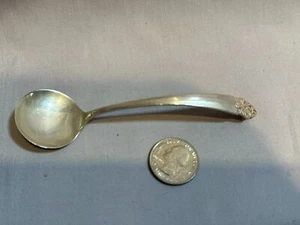 Small Sterling Condiment Ladle Jam, Cream, Chocolate, by Wolfenden  - Bild 1 von 3
