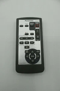 Genuine Panasonic (N2QAEC000012) Video Camera Remote Control with Battery Cover - Picture 1 of 4