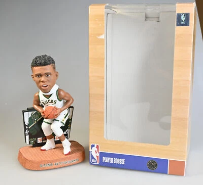 Bobblehead .FOCO 2019 Milwaukee Bucks Giannis Antetokounmpo en caja Foto 1 de 2