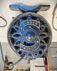Singer Sewing Machine Model 78-1 Clutch Motor–Rare–Early 1900’s–It Works! - Picture 1 of 8