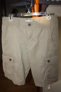 EUC Men's Urban Pipeline Cargo Shorts Khaki  Waist 30  12 inseam #8 - Picture 1 of 3
