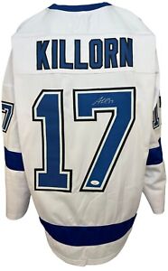 Alex Killorn autographed signed jersey NHL Tampa Bay Lightning JSA COA
