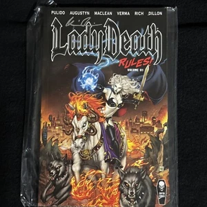 LADY DEATH RULES! Band 1 TPB Brian Pulido Sarg Comics NEU signiert mit Echtheitszertifikat - Bild 1 von 3