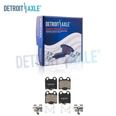 Rear Ceramic Brake Pads w/ Hardware Set for Lexus GS300 GS400 GS430 IS300 SC430 - Image 1 of 4