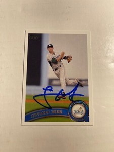 Houston Astros JIOVANNI MIER Signed Card