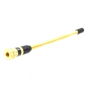 Walkie Talkie Metal Złota Antena sprężynowa SMA-męska VHF 136-174Mhz Radio dwukierunkowe - Zdjęcie 1 z 5