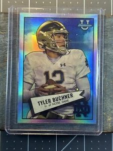 Tyler Buchner 2022 Bowman University Chrome 1952 Bowman #52BF-9 Notre Dame - Picture 1 of 2