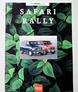 Brochure vendita GMC SAFARI & RALLY VAN 1993 ~ 32 PAGINE ~ 8,5" X 11 - Foto 1 di 9