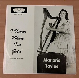 Marjorie Tayloe - I Know Where I'm Goin' - Harpist/Balladeer - LP - Picture 1 of 4